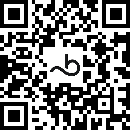 Provided Booksy booking QR code